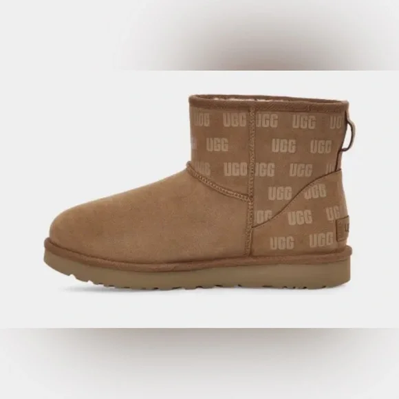 UGG | Shoes | Ugg Print Mini Boots Size 1 | Poshmark display picture 3
